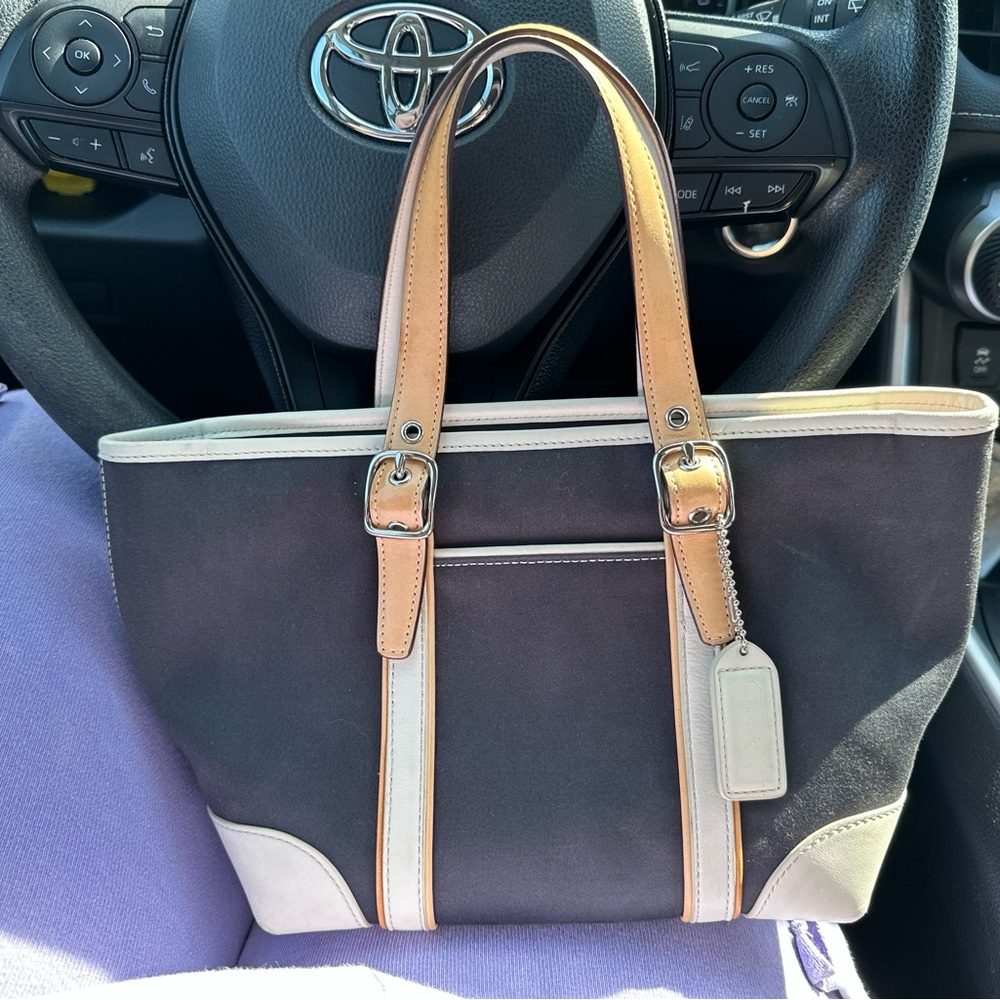 Vintage Coach Tote